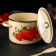 Pan, 4.5 l, induction, mixture mix, white color