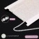 Rhinestones on threads, with holography, 3 mm, 9 ± 1 m, white color