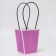 Bag for flowers lilac-resistant, 17x17-11.5x11.5-20 cm 9