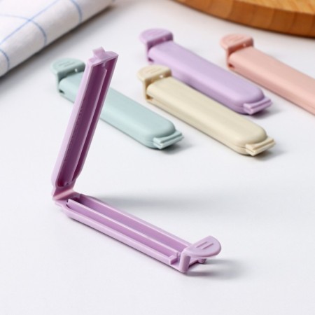 Clamps for packages of the BASIS DOLISH, 5 pcs, 7 cm, color mix-1