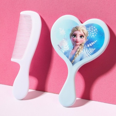 Gift set: comb and mirror "Miracles near!", Cold heart-4