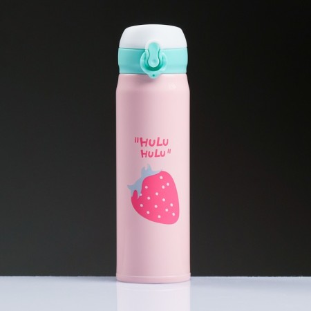 Thermos, 400 ml, top "Master K. Berries", 6.5 x 22.5 cm, mix-5