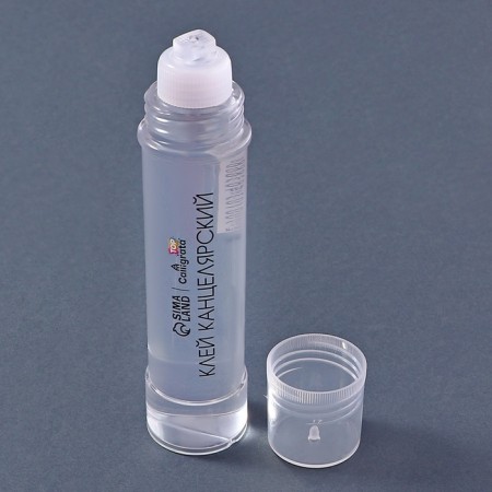Chancellery glue 50 grams "Calligrata" with a thick, with silicone applicator-1