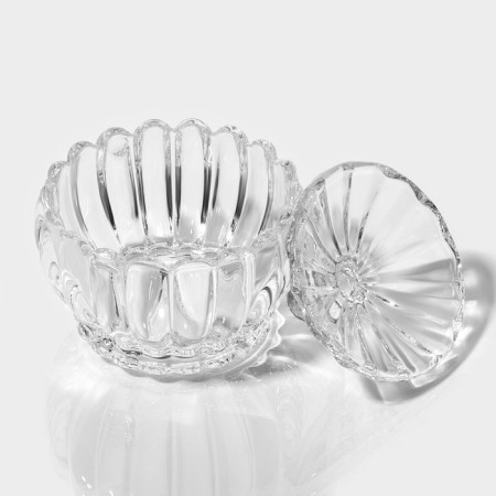 Glass Sugar Glass Lubava, 250 ml, 10 × 10.5 cm-3
