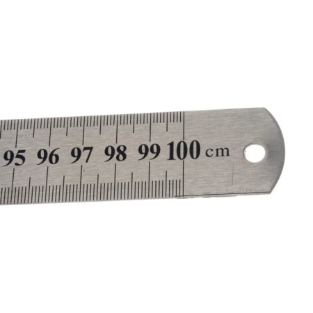 Measuring line sparta 305105, metal, 1000 mm-2