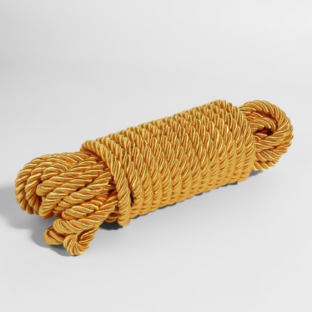 Cord twisted, d = 10 mm, 9 ± 1 m, gold color-2