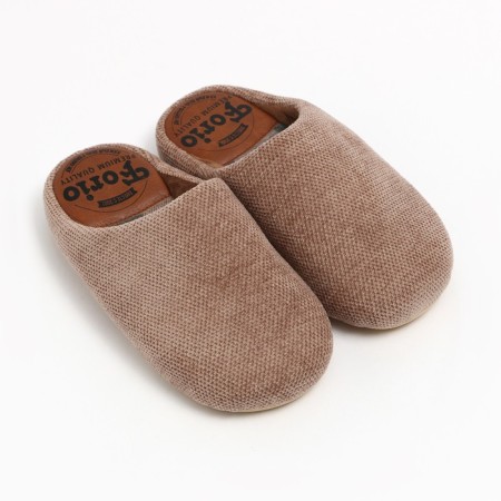 Women's slippers Forio beige size 36