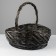 A set of baskets, 48 ​​x 41 x 20/46 cm, 41 x 34 x 17/40 cm, vine