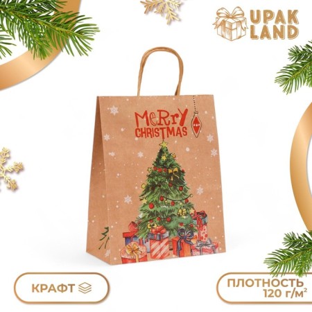 Crafts "Newbowy Christmas tree", 27 x 21 x 11 cm