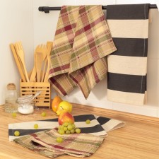Kit. set Ethel Mix: a towel 42x67 cm - 2 pcs, a napkin 40x40 cm - 3 pcs, 100% HL