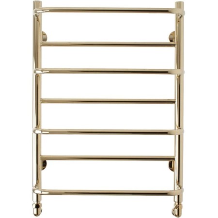 Domoterm water heated towel rail "Orpheus" P7, 500x700 mm, gold