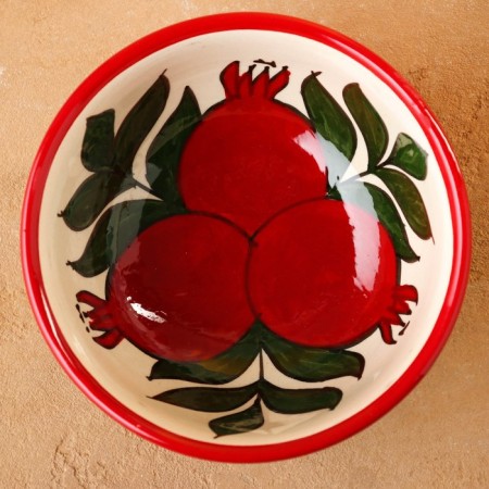 Rishtan ceramics "grenade" 15 cm, small, small-4