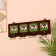 Caravan hanger "horse", 22*4*12cm, wood, 4 hook color mix