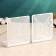 Holder-stand for the books "Labyrinth" set 2pcs, 9.2x12x15.4cm, white