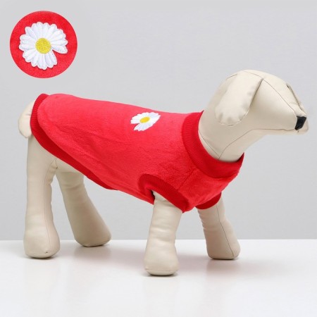 Sweatshirt "Chamomile", Velsoft, size 2xl, red (DS 44, Osh 34, OG 48 cm)