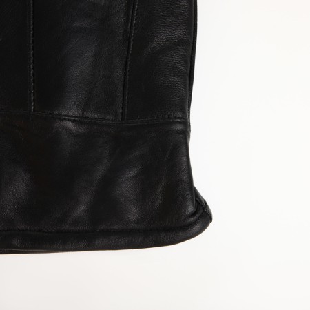 Male gloves, size XXL, with insulation, black color-2