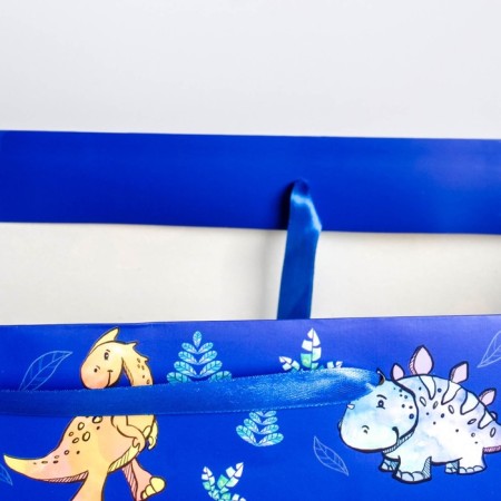 Gift package laminated, packaging, “funny adventures”, XL 49 x 40 x 19 cm-2