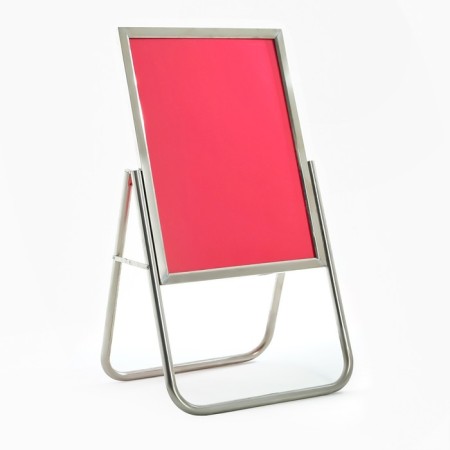 Board Advertising Folding, 60 x 80 cm, silver-1