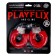 Carnival handcuffs "all night on end" fur, red color