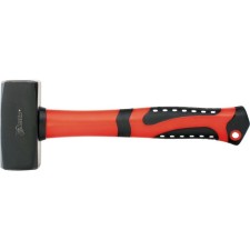 MATRIX 10919 sledgehammer, Fiberglass rubberized handle, 1000 g