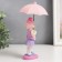 Souvenir Polystone "A couple under an umbrella" MIX 13x13.5x20 cm