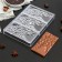 Form for chocolate and sweets Konfinetta "India", 3 cells, 27.5 × 17.5 × 2.5 cm, cell 15.3 × 7.5 × 0.8 cm