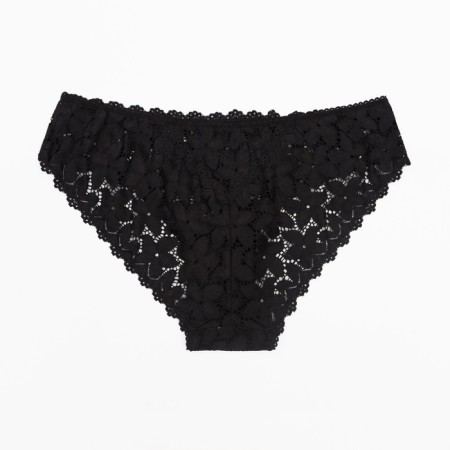 Cowards of female slips te, black color (nero), size 48 (5)-7