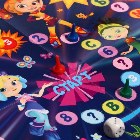 Game set 3 in 1 "Fairytale patrol. Reading and score "-7