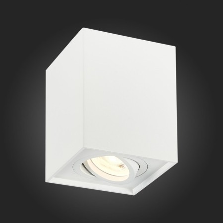 Ceiling lamp ST LUCE. ST109.507.01. 1x50 W, GU10, 10x10x12.3 cm, white color-2