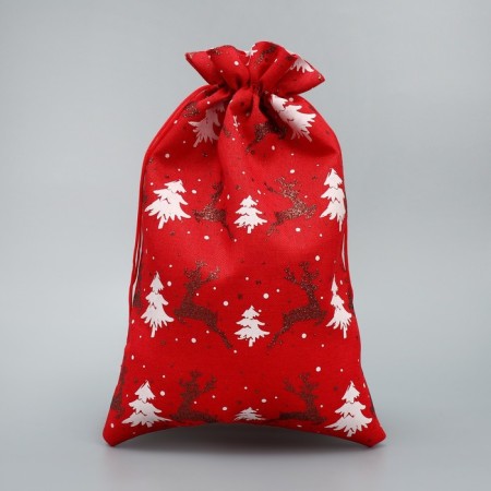 Bager Pill "Snow Forest", Christmas trees, 20 x 30 cm +/- 1.5 cm, New Year-1