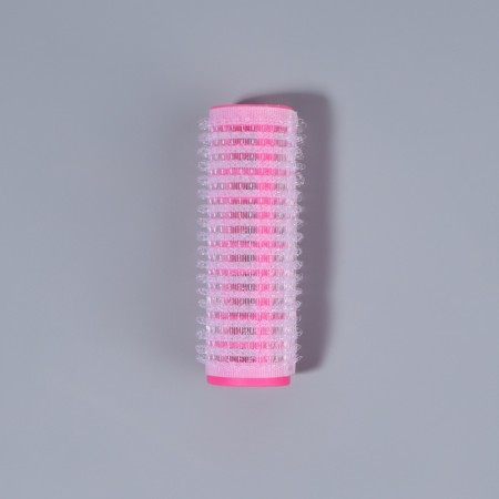 Velcro curlers, d = 1.9 cm, 6.2 cm, 6 pcs, pink color-3