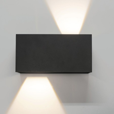 Street lamp Mantra Davos, Led, 2200lm, 3000k, 200x100x100 mm, matte black color-3