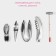 Set for wine, 5 objects: corkscrew, knife for cutting foil, cork, drip, thermometer