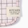 Set of kitchen. Ethel "Cell": mittens 20x28 cm, take 19x19 cm, 80% HL, 20% PE
