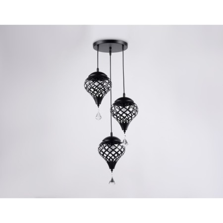 Suspended Ambrella Light, Loft, TR8444, 3HE27, Black Color-2