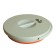 Folding bucket TRAMP TRC-127, silicone, with a lid, orange, 5l