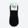 Teenage socks, black color, size 20-22
