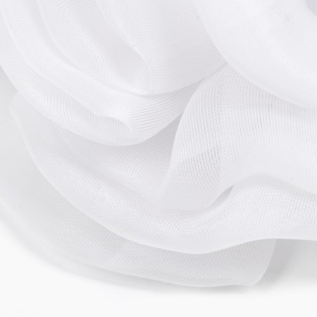 Outlet. Bant for hair on elastic band, 13 cm, white, kitty Marie-2