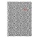 Notebook A4, 96 sheets in the ruler on the crest "Labyrinth", cover coated cardboard, glossy lamination, embossing, block 65 g/m2, 4v mix