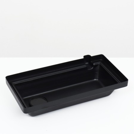 Aquarium "rectangular" with a lid, 10 liters, 32 x 15 x 21/26 cm, black-6