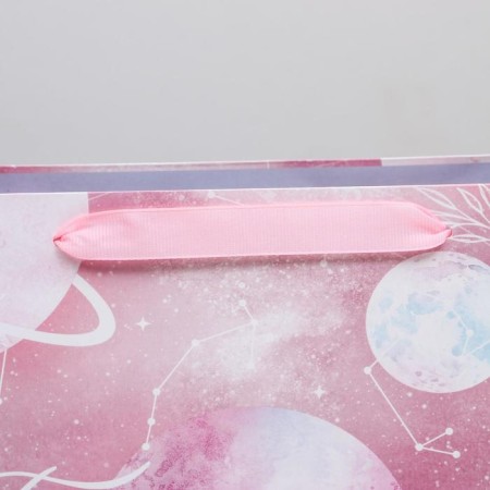 Package Gift Laminated Horizontal, packaging, "endless happiness", ml 27 x 23 x 11.5 cm-2