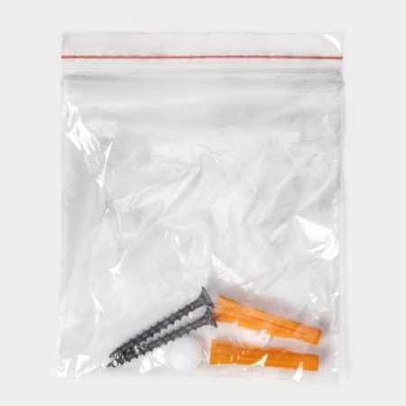 Shelf with hooks "Loft Art", 50 × 10 × 7.5 cm, white color-4
