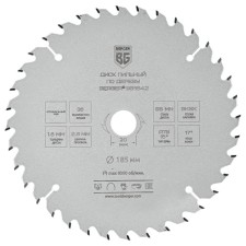 Disk of wood and chipboard Berger BG1642, optimal cut, 185x20/16x36z, 2.6/1.8 mm