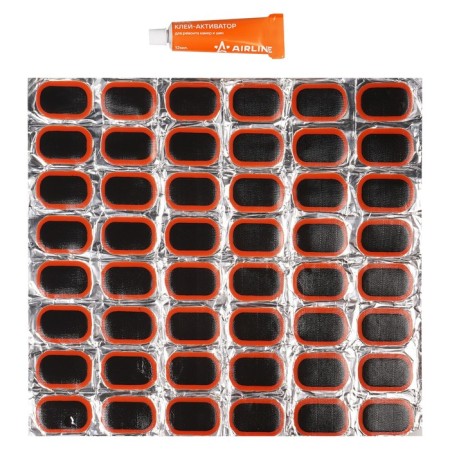 Remed complex for cameras, oval patches 35x24 mm - 48 pcs., Glue Activator 12ml ATRS105-1