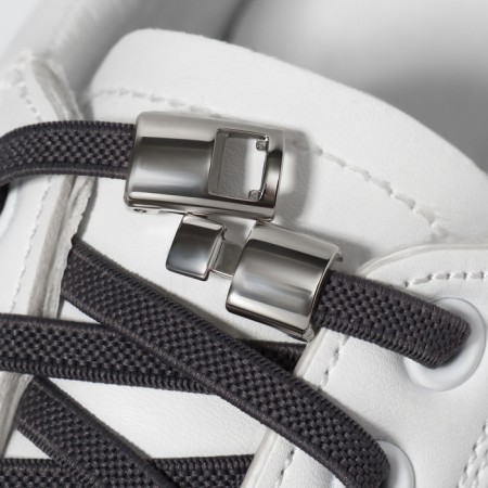 CLISTOR for laces, steam, size 2.6 × 1 × 0.8 cm, silver color-3