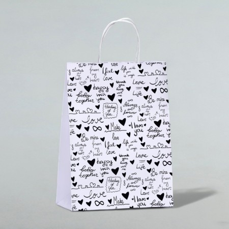 Gift package "Happiness for two", 24 x 10.5 x 32 cm, 1 pcs