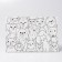 Picture on numbers for children "Puppies-Druzia", ​​20 x 30 cm