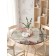 Tables on the table “Romance of Paris”, round, oxford, elastic band, size 140x140 cm, diameter 105-120 cm
