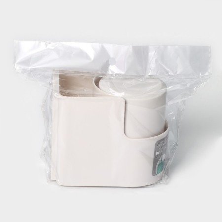 Stand for bathrooms and kitchen accessories, 11 × 8 × 9.5 cm, white color-7