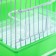 Poultry cell equipped BD-1/4F, 30 x 23 x 39 cm, green